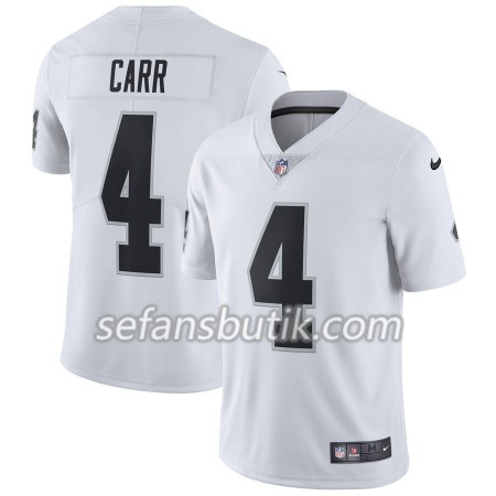 Oakland Raiders Tröjor Derek Carr 4 Nike Vit - Herr